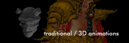 traditional/3D animations